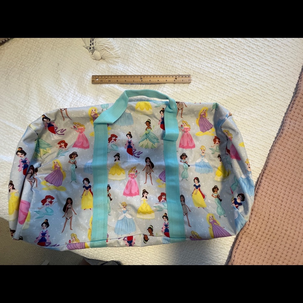 Pottery barn kids- Disney princess duffle bag